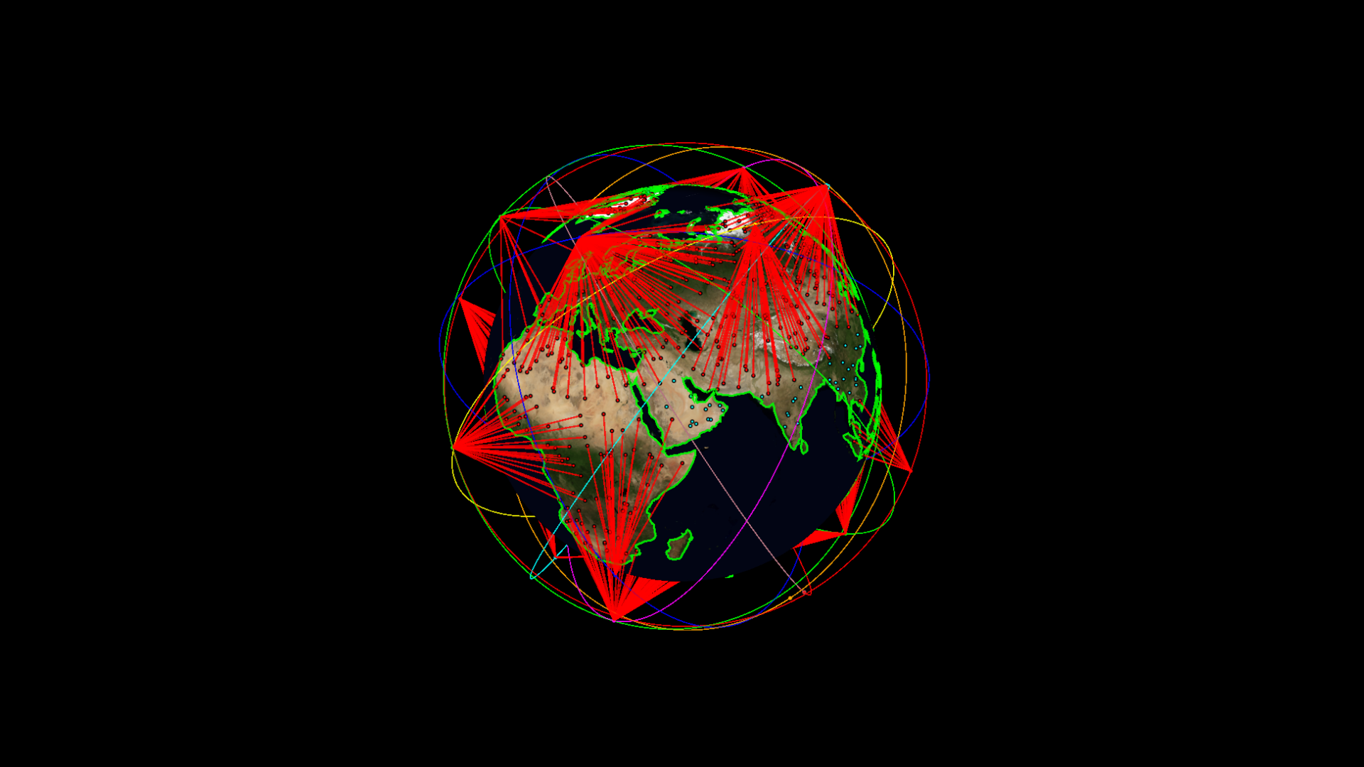 Static coverage points in 3D