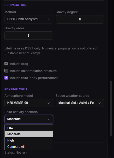 Lifetime — propagation and environment