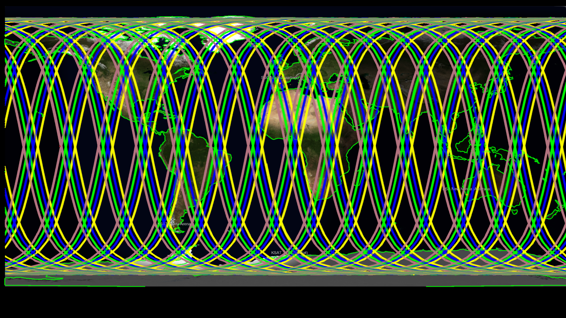 Earth in 2D with day/night shadow